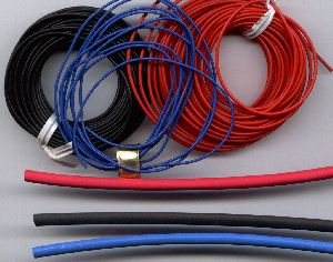 Einzeladern und Schrumpfschlauch