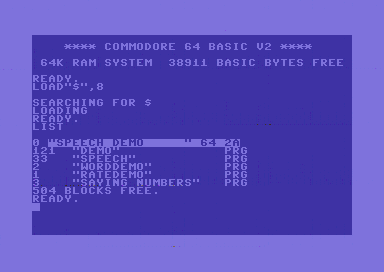 Magic Voice Demo - List