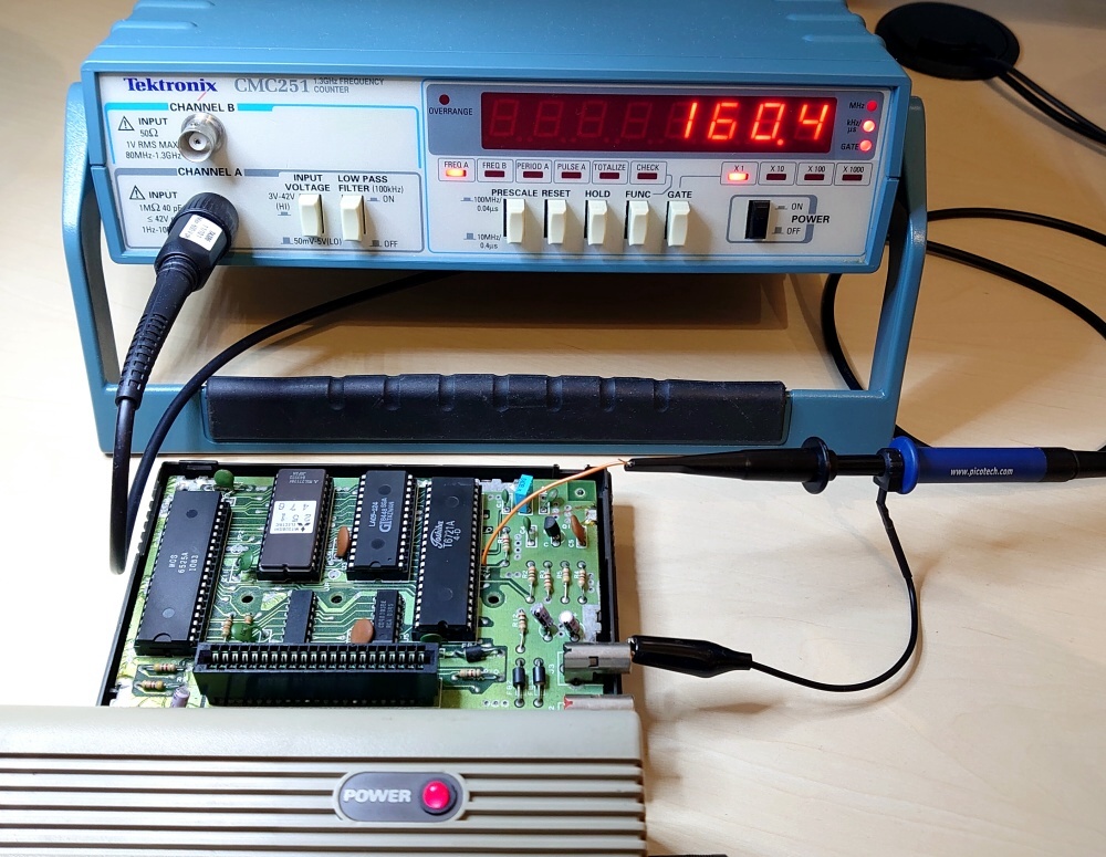 Frequenzzaehler 160 kHz