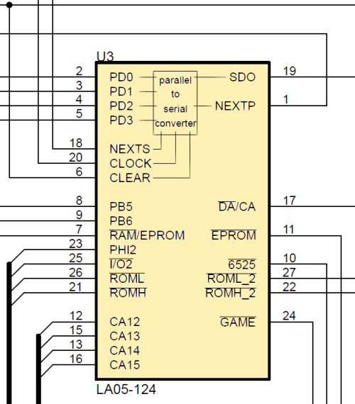 Schaltplanauszug_LA05-124 Schaltplanauszug_LA05-124