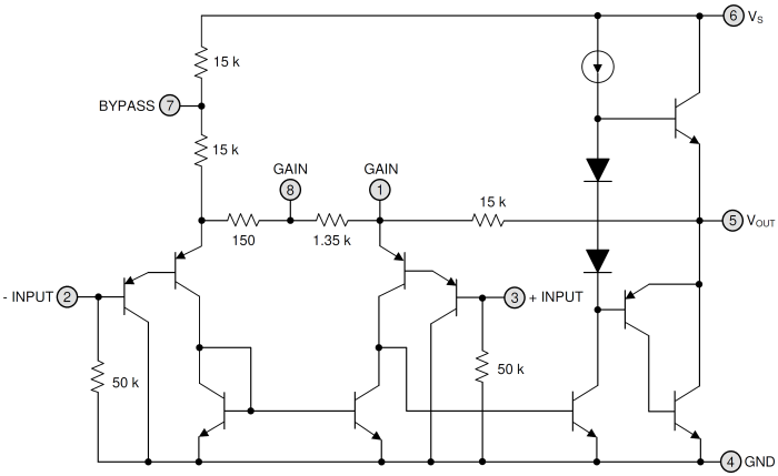 LM386 Schematic
